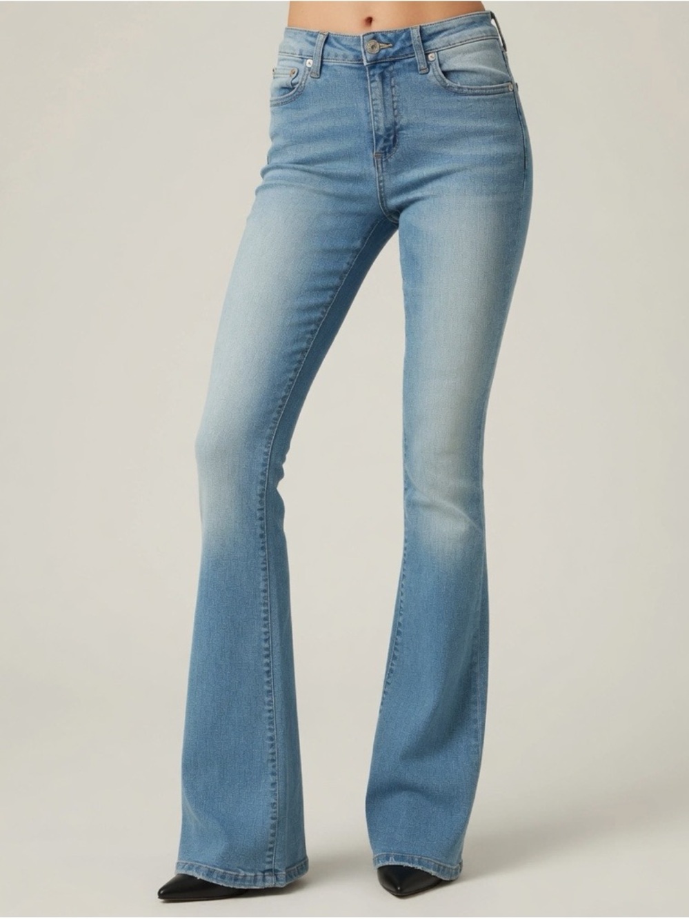 LUCKY BRAND light Blue Women's High-Rise Flare Jeans
